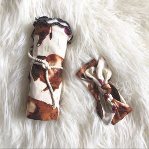 Handmade Baby Swaddle Set